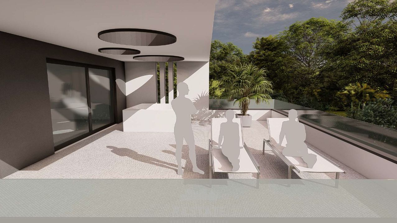 ZEMLJIŠČE s plačanim komunalnim prispevkom, za izgradnjo vile z bazenom — Peroj 111