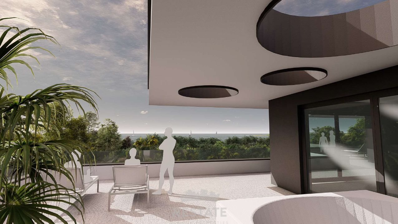 ZEMLJIŠČE s plačanim komunalnim prispevkom, za izgradnjo vile z bazenom — Peroj 111