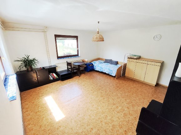 Le 5 minut stran iz AC izvoza Drnovo stoji hiša s posestvijo